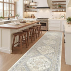 2'6 x 16' Runner Rug Non Slip, Washable Kitchen Rugs, Living Room, Extra Long - Image 8