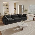 WJShome Cloud Modular Sectional Couch, 120.45" Convertible Couch - Image 3
