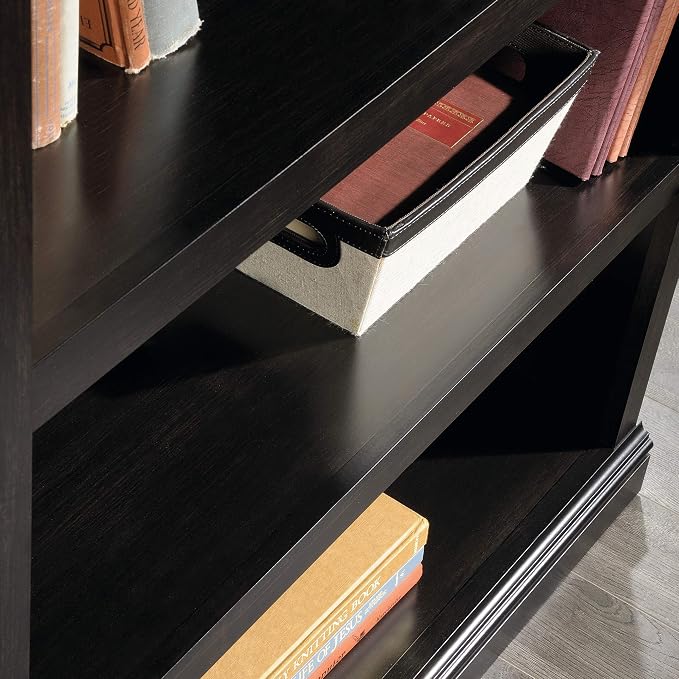Sauder 3 Tier Book Shelf Wooden Bookcase Multipurpose Bookshelf - Image 4