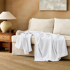 Bedsure 100% Cotton Muslin Blanket Twin XL - Image 8