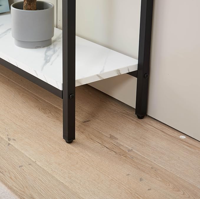 loglus Console Table for Entryway, Faux Marble MDF Sofa Table - Image 6