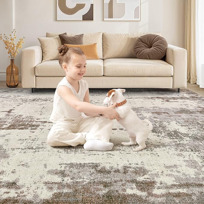 UERMEI 9x12 Washable Area Rug - Image 5