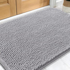 OLANLY Dog Door Mat for Muddy Paws 34x21, Super Absorbent Chenille Mud Mat | by OLANLY
