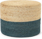 REDEARTH · Cylindrical Pouf Foot Stool Ottoman - Image 3