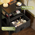 Huuger Night Stand Set of 2, Nightstand - Image 5