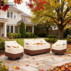 Patio 3-Seater Sofa Cover, Outdoor Couch Cover Fits up to 76W x 32.5D x 33H - Image 7