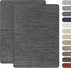 SYLVASS 8x11 Inch Fabric Repair Patches, Self-Adhesive Linen Patch by Sylvass
