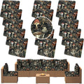 Outdoor Cushion Covers Set, Replacement by SUKAIKEQA