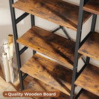 SUPERJARE Triple Bookshelf, Bookcase - Image 6