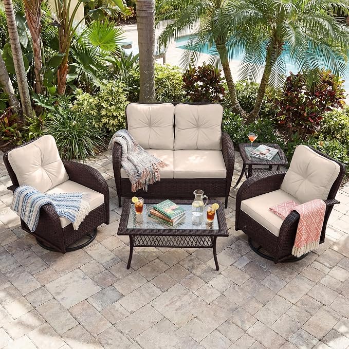 UPHA 7 Pieces Patio Furniture Set - Image 6