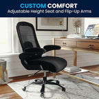 Flash Furniture Big & Tall Swivel Office and Gaming Chair - Image 8