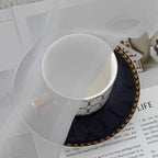 Chyhomenyc Light Grey Sheer Curtains 78 Inches Long 2 Panels Set - Image 4