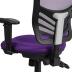 Flash Furniture Nicholas Mid-Back Swivel Office and Gaming Chair, Ergonomic - Image 8
