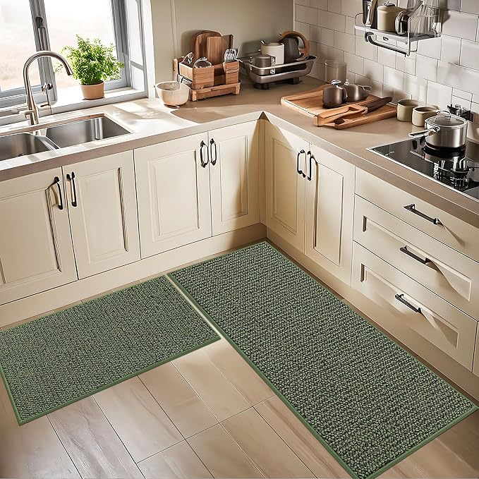 BEQHAUSE Kitchen Runner Rugs 31"x120", Kitchen Mats - Image 8