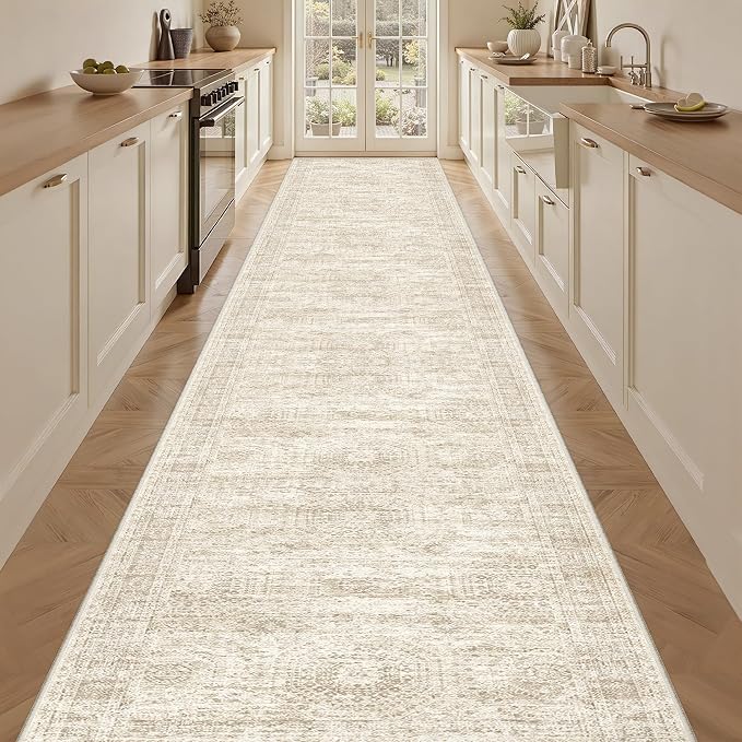 3x20 Runner Rug Non Slip, Washable Hallway Runner Rug, Living Room, Dining Room - Image 3