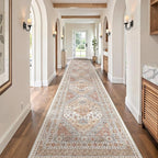 3x16 Runner Rug Non Slip, Washable Hallway Runner Rug, Living Room, Extra Long - Image 5
