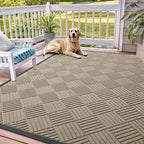 OLANLY Front Door Mat Outside Entrance 71x47, Waterproof Heavy-Duty Doormat | by OLANLY