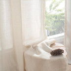 BGment Oatmeal Linen Curtains 52 X 96 Inches Long - Image 7