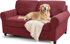 SUBRTEX 5 Pieces Stretch Sofa Slipcover Sets Couch Cover Sets Backrest Cushion by Subrtex