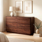 ACCOHOHO 6 Drawer Dresser for Bedroom, Large Storage Chest of Drawers, TV Stand - Image 5