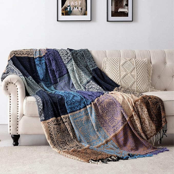 Boho Throw Blanket - Image 4