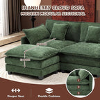 Ihanherry 111.4" U Shaped Modern Sofa Modular Sectional Cloud Couch - Image 3