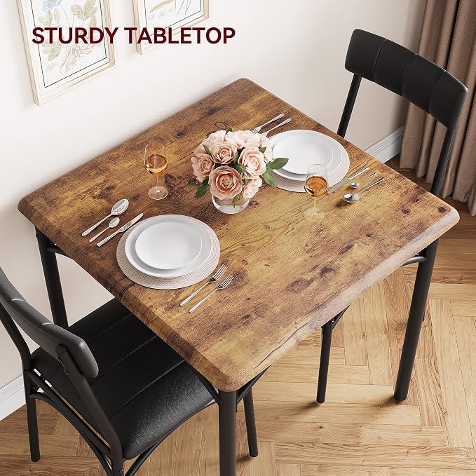 GAOMON 3-Piece Dining Table Set - Image 5