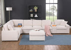 Ball & Cast 157" Oversized Modular Sectional Sofa L-Shaped, Large Chenille - Image 2