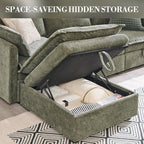 85.83" Modular Sectional Cloud Couches - Image 4