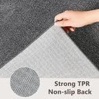 4x6 Black/White Area Rug Washable Non-Slip Soft - Image 6