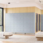 Metal Locker with 15 Doors Employees Locker, Metal Storage Locker with Hooks - Image 8