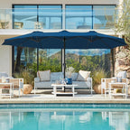 SUPERJARE 15FT Outdoor Patio Umbrella - Image 9