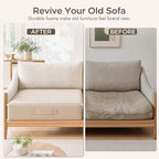 Codi Thick Replacement Couch Cushions 2 Sets, Upholstery Foam - Image 3