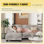 JUMMICO Sectional Couches for Living Room, U Shaped Couch - Image 3