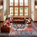 SERISSA 10x12 Washable Non Slip Boho Area Rug - Image 2