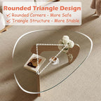 Modern Coffee Table for Living Room and Small Spaces, 35.6" x 25.4" x 15.8" - Image 6