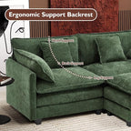 Ihanherry 77" L Shaped Modern Sofa Modular Sectional Cloud Couch - Image 7