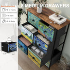 EXOTICA Tall Dresser with 8 Drawer - Image 4