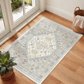 2x3 Rug Non Slip, Small Washable Entryway Rug, Runner by Zesthome