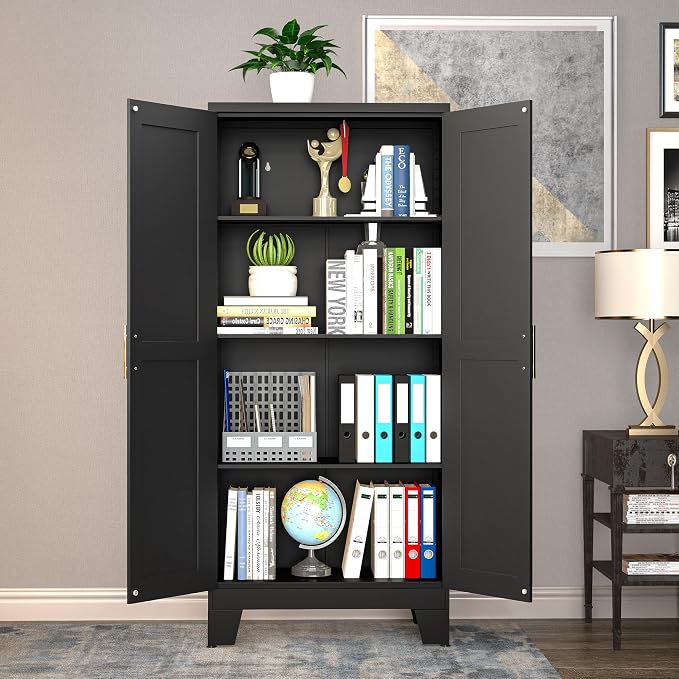 GAIOUS 61.02" Kitchen Pantry Cabinet, Pantry Storage Cabinet - Image 8