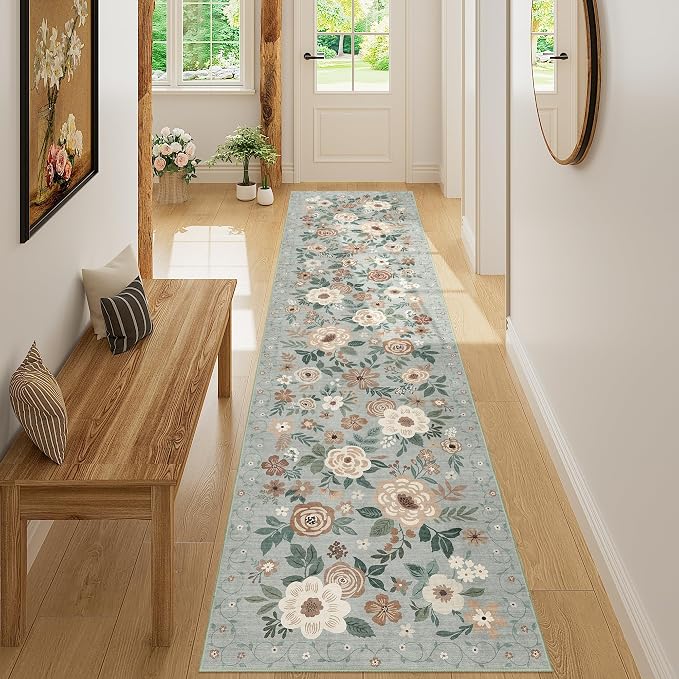 DUKINO 2x8 Runner Rug, Washable Runner Rug - Image 3