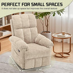 Korser Recliner Chair, Small Rocker Recliner Chair - Image 8