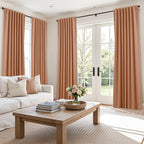 100% Blackout Curtains 84 Inch Length 2 Panels Set - Image 9