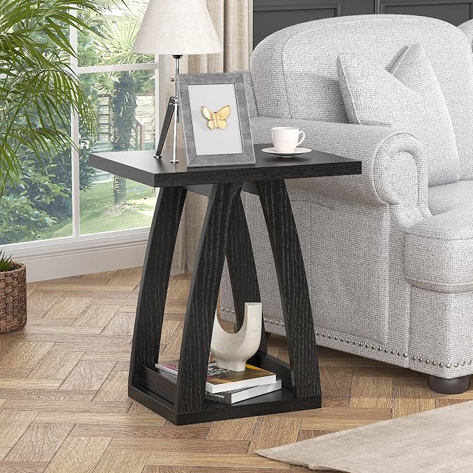 FROMJBEST End Tables Living Room, Side Table Beside Sofa, Nightstand by FROMJBEST