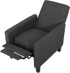 Christopher Knight Home Emmie Fabric Recliner, Moss Gray, Dark Brown - Image 4