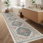 Madane Hallway Runner Rug 2'6''x12' Kitchen Runners Vintage, Entryway and - Image 4