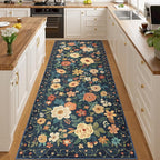 DUKINO 3x8 Kitchen Runner Rug, Washable Rug by DUKINO