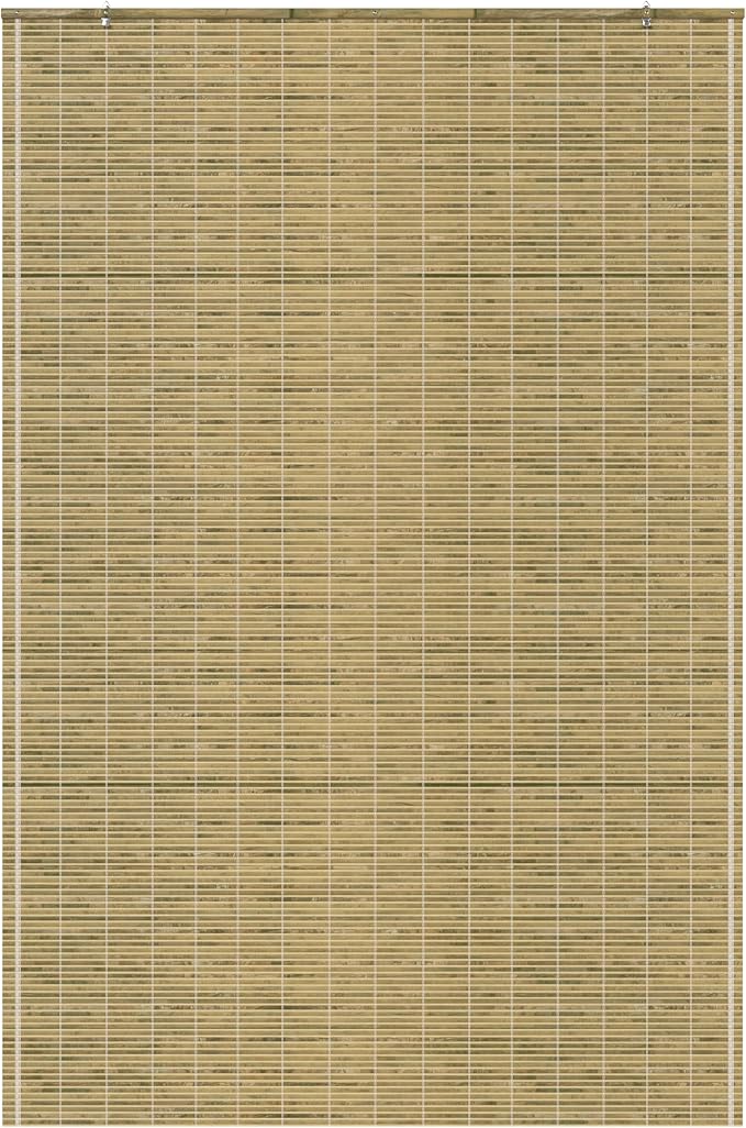 Red Lantern Burnt Bamboo Cordless Window Shade by RedLantern