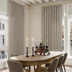 Burlywood Birch Pinch Pleat Linen Curtains 108 Inches Long 70 Inch Wide | Light - Image 7