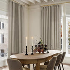 Burlywood Birch 84 Inches Long 70 Inch Wide Linen Curtains Pinch Pleated | - Image 8